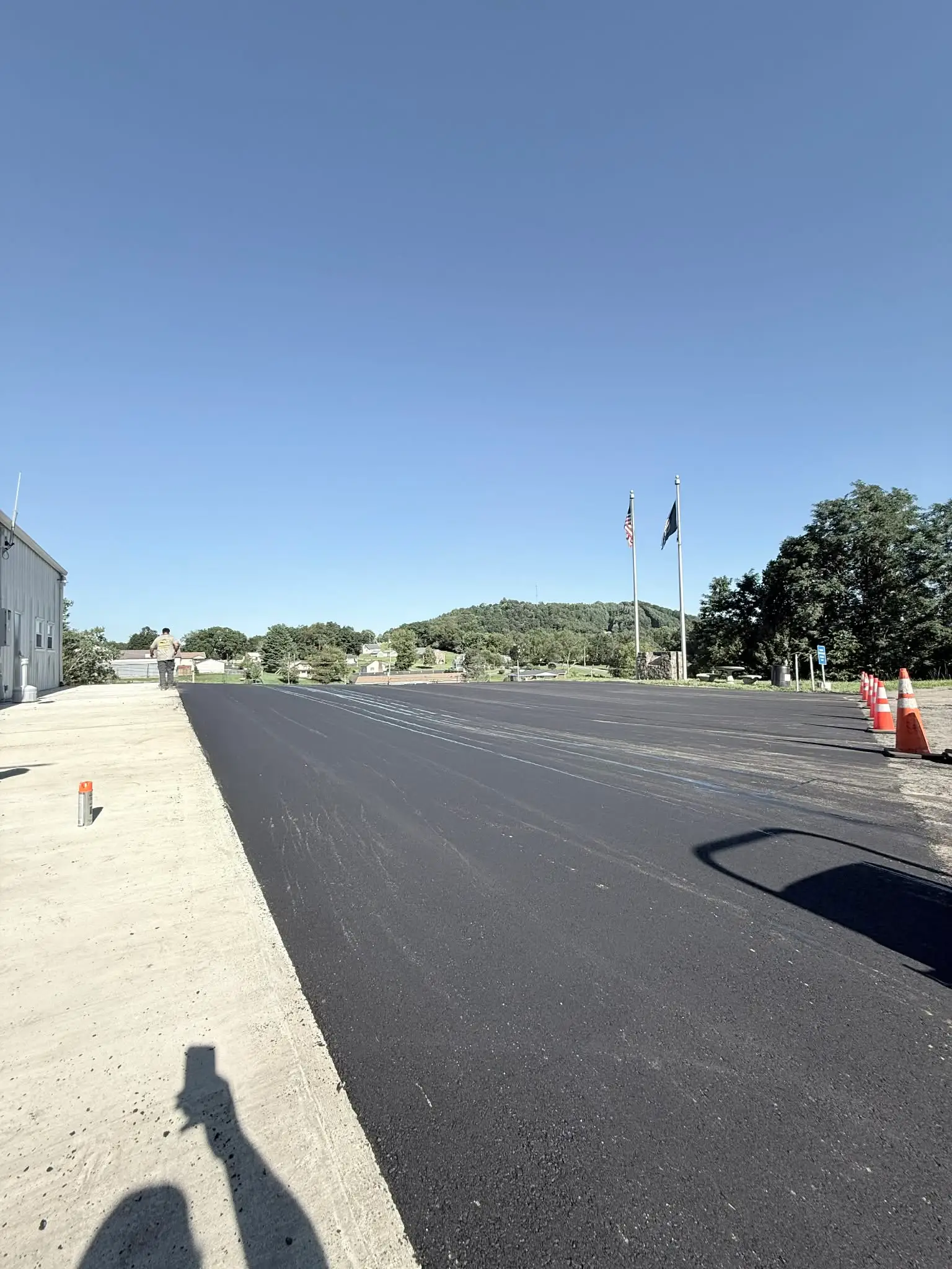 Asphalt Paving work by Lines by JD