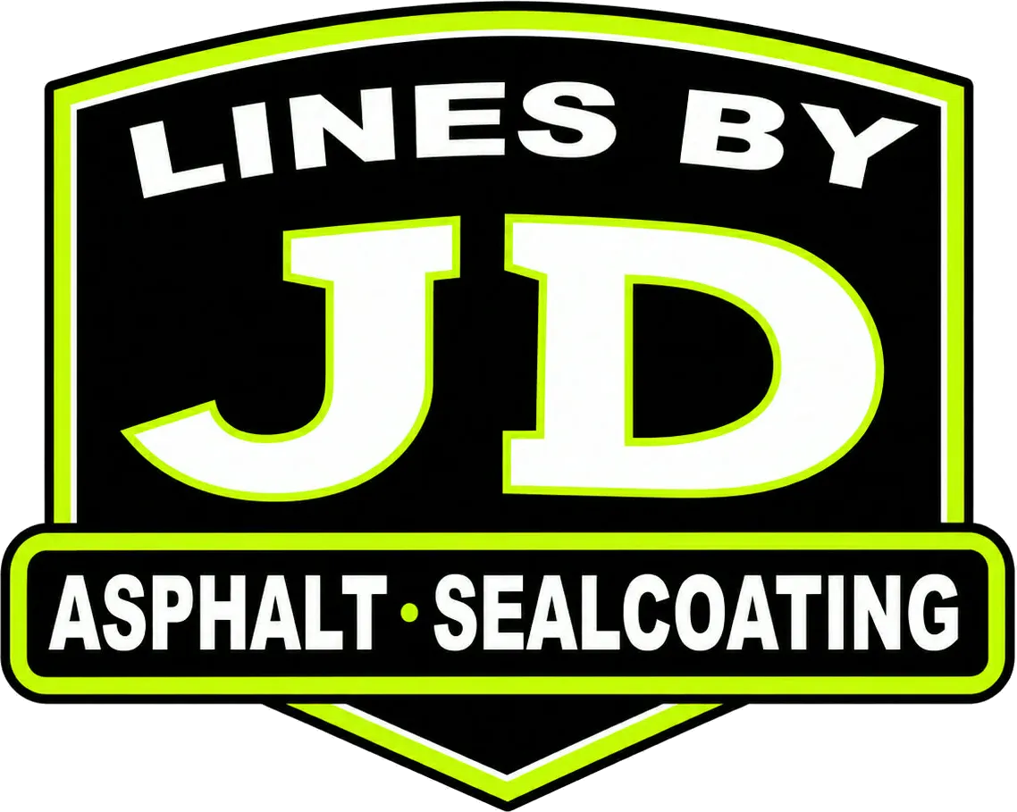 Lines by JD Asphalt & Sealcoating logo